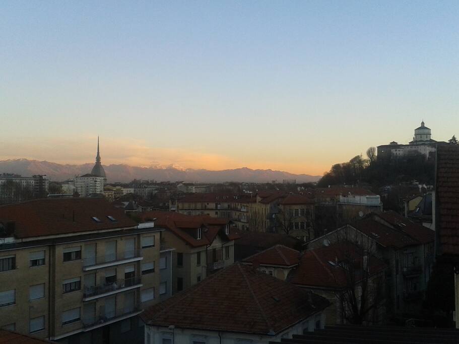 Panorama dal terrazzo principale