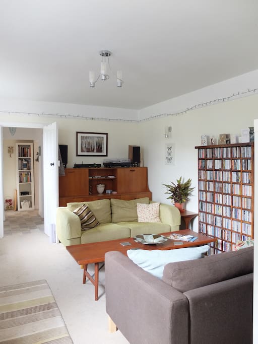 Our cosy winter room for the winter and cool room for the summer.