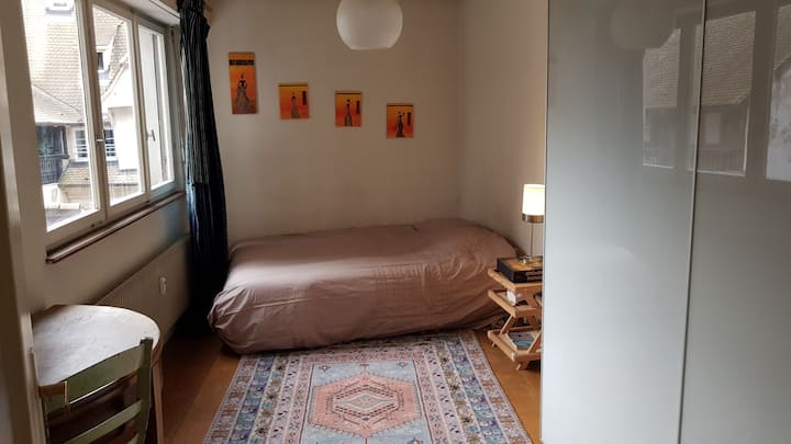 Extra tichá spálňa vo dvore.