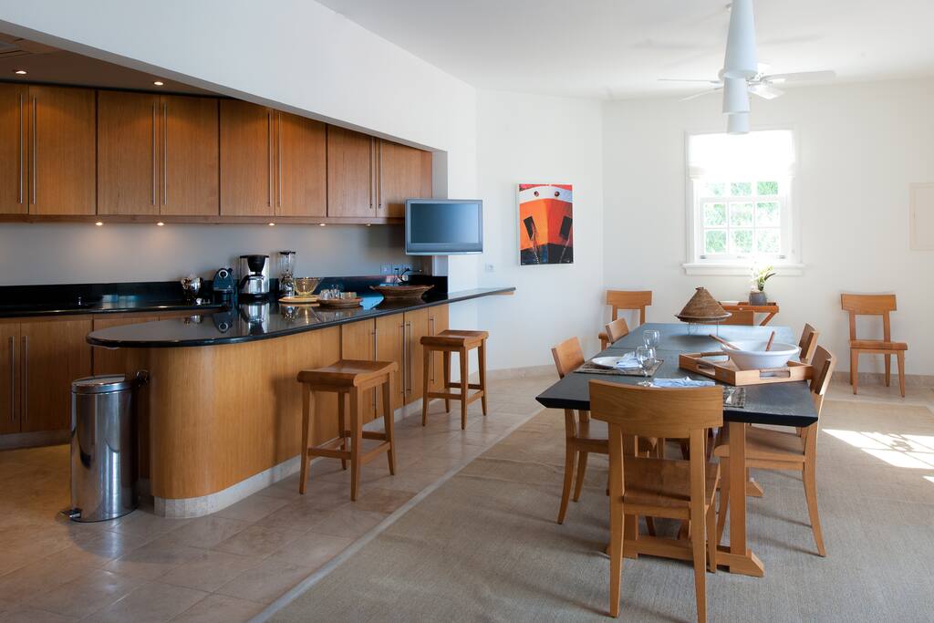 Kitchen and Dining Area