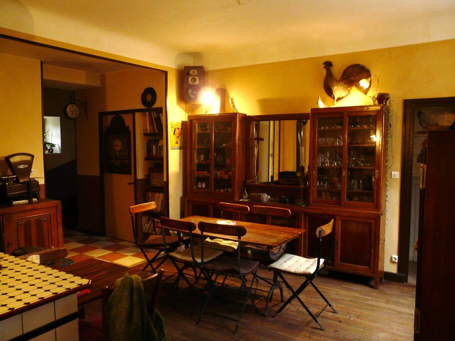 salle a manger bistrot