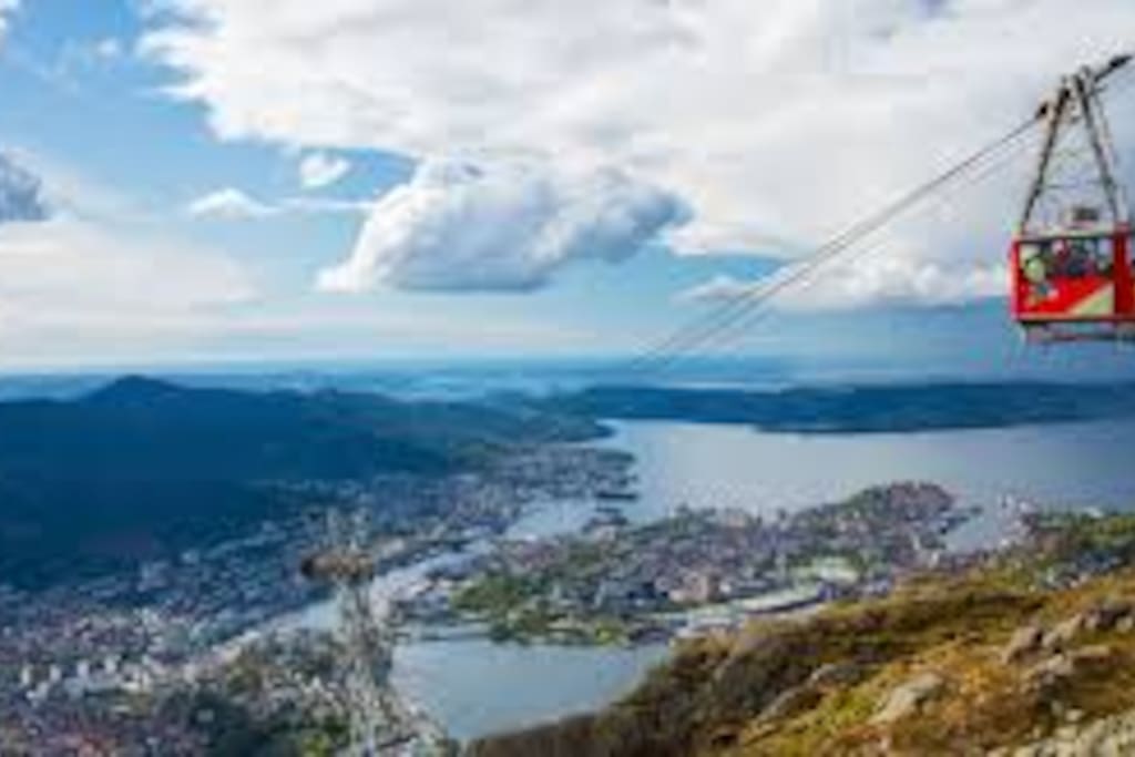Come visit "the pearl" Bergen and stay down town in the hart of the city