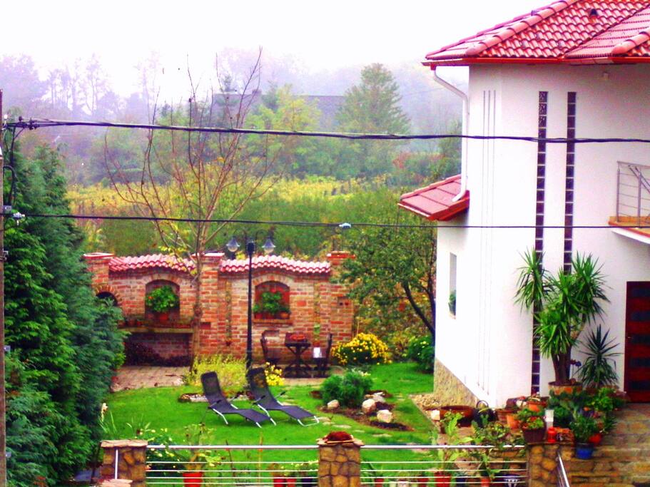 Villa Panoráma kert