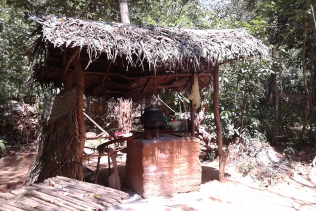 old cooking pot