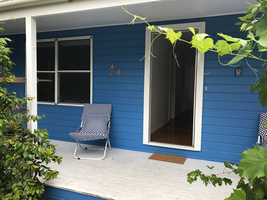 Sit and meditate on the front porch