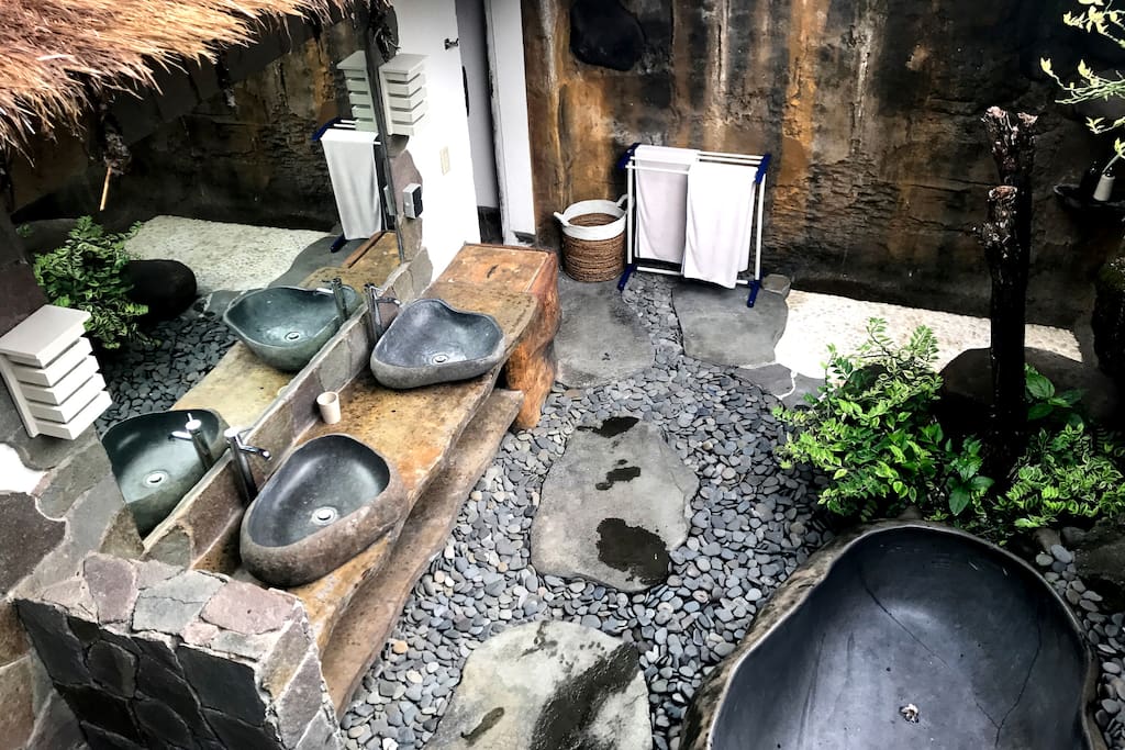 Bathroom from above