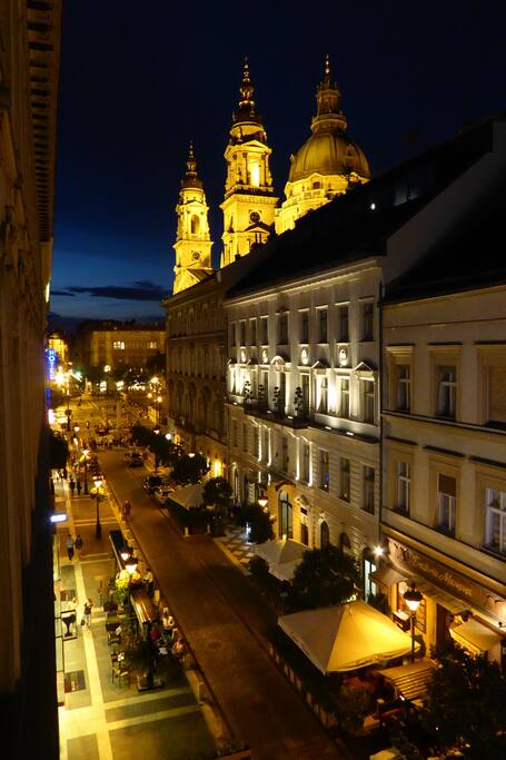 View from the balcony