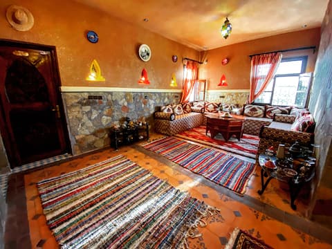 Tranquil Riad Oasis with Views - Riad Chay
