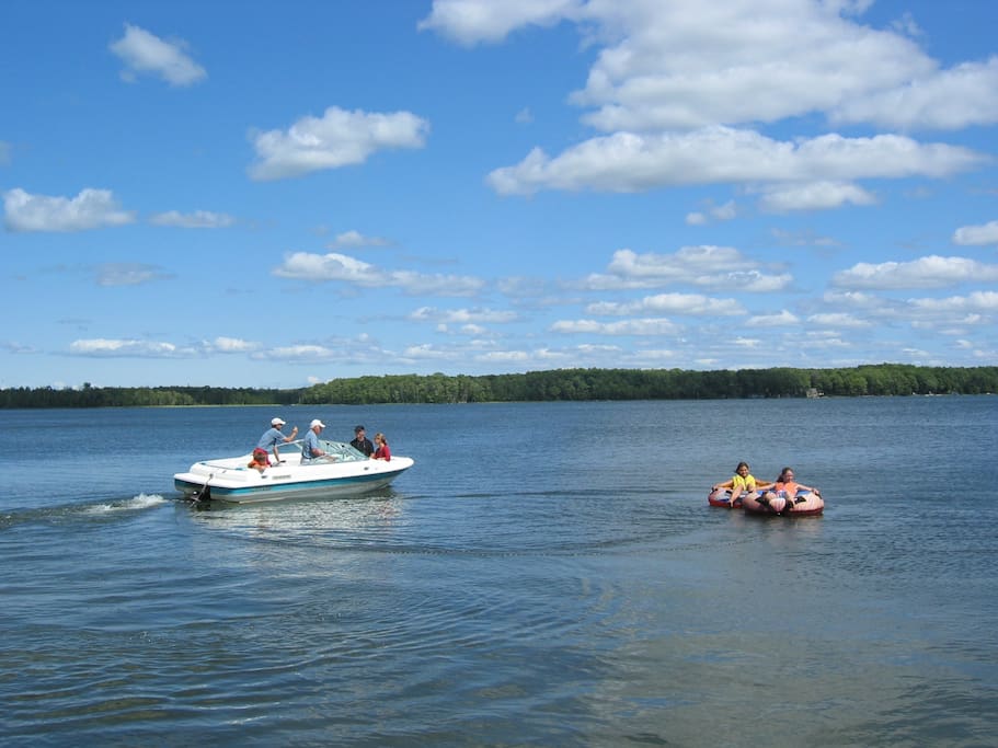 A fun day at the lake.