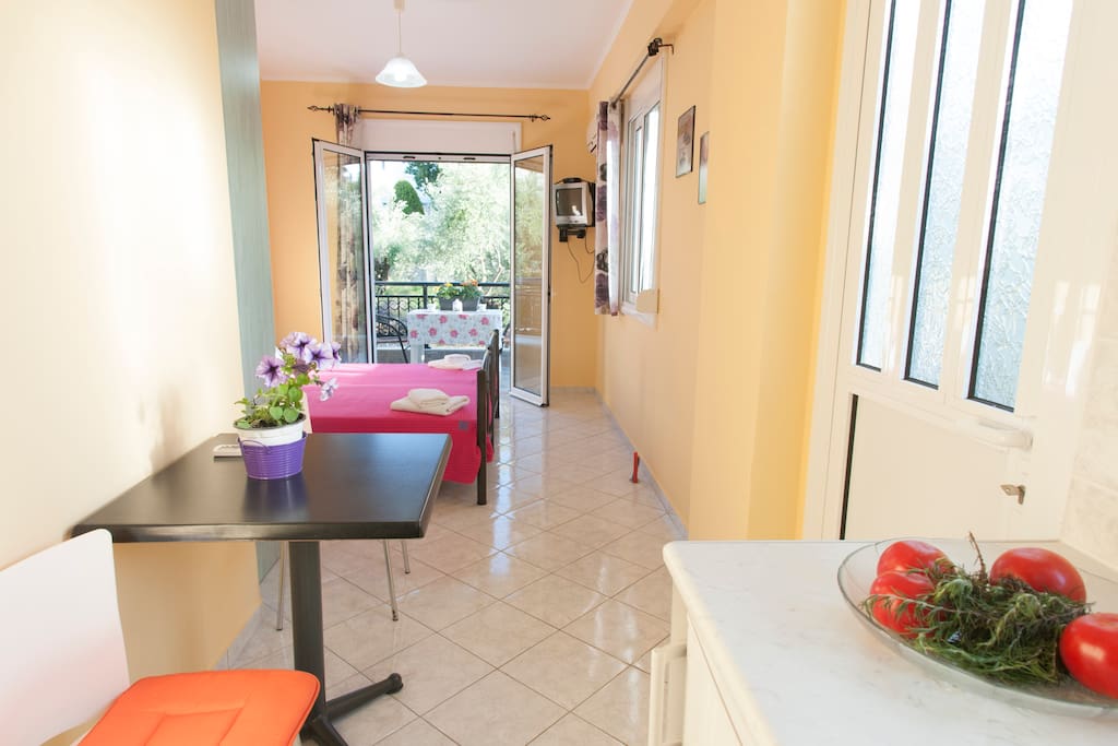 View from the kitchen
