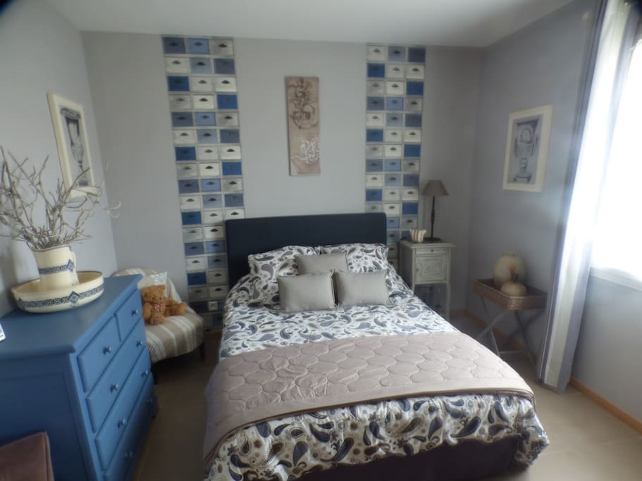 La chambre pour nos hôtes