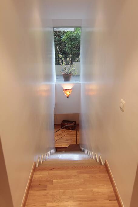 stairs to double room