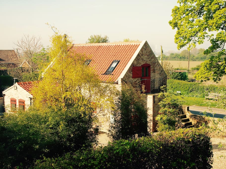 Situated in quiet village setting