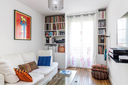 Bright Apartment Close to Monmartre