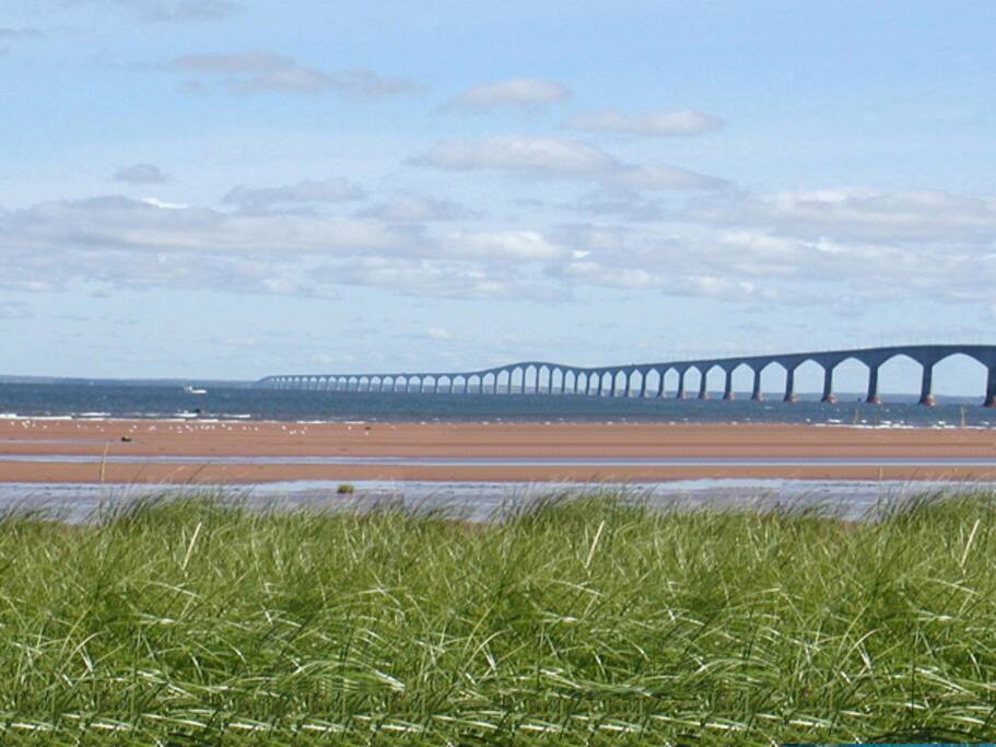 Beautiful view of the Confederation Bridge.
