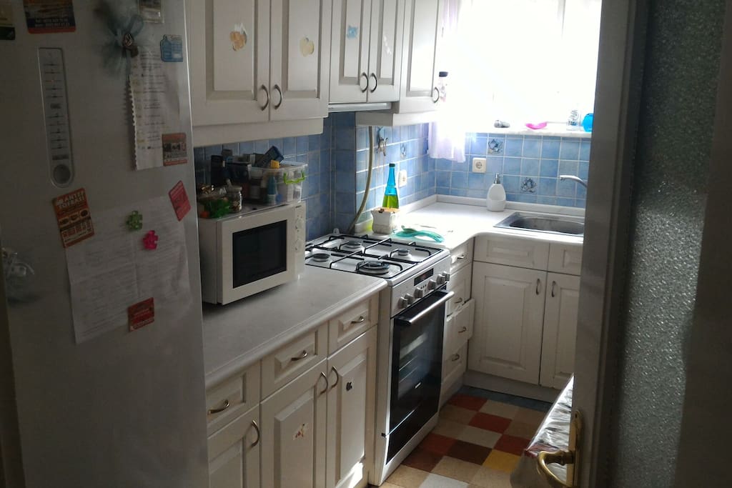 Fully equipped kitchen