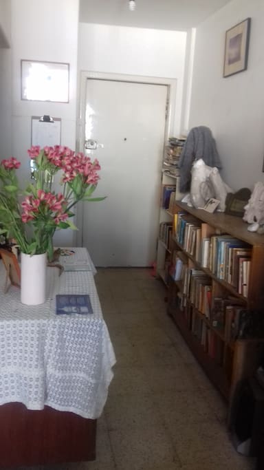 pasillo de entrada al departamento