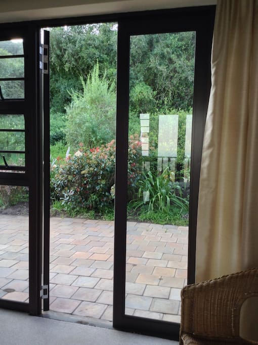 Each bedroom leads onto a sunny north facing patio