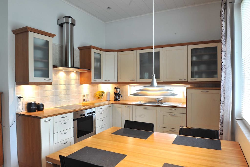 Our spacious kitchen.