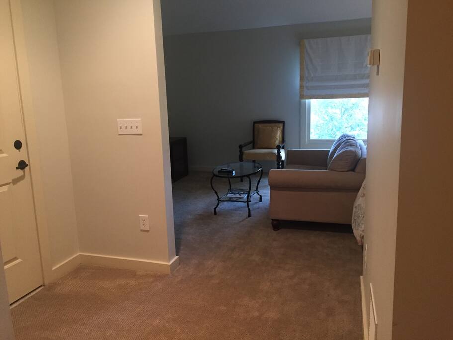Studio living area