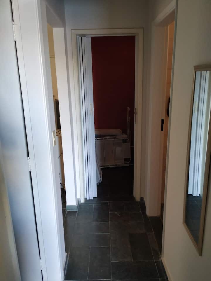 Chodba, spálňa s výhľadom