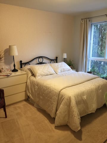 Comfy Room in Upscale area Parking own Washroom