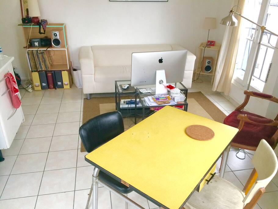 The living room