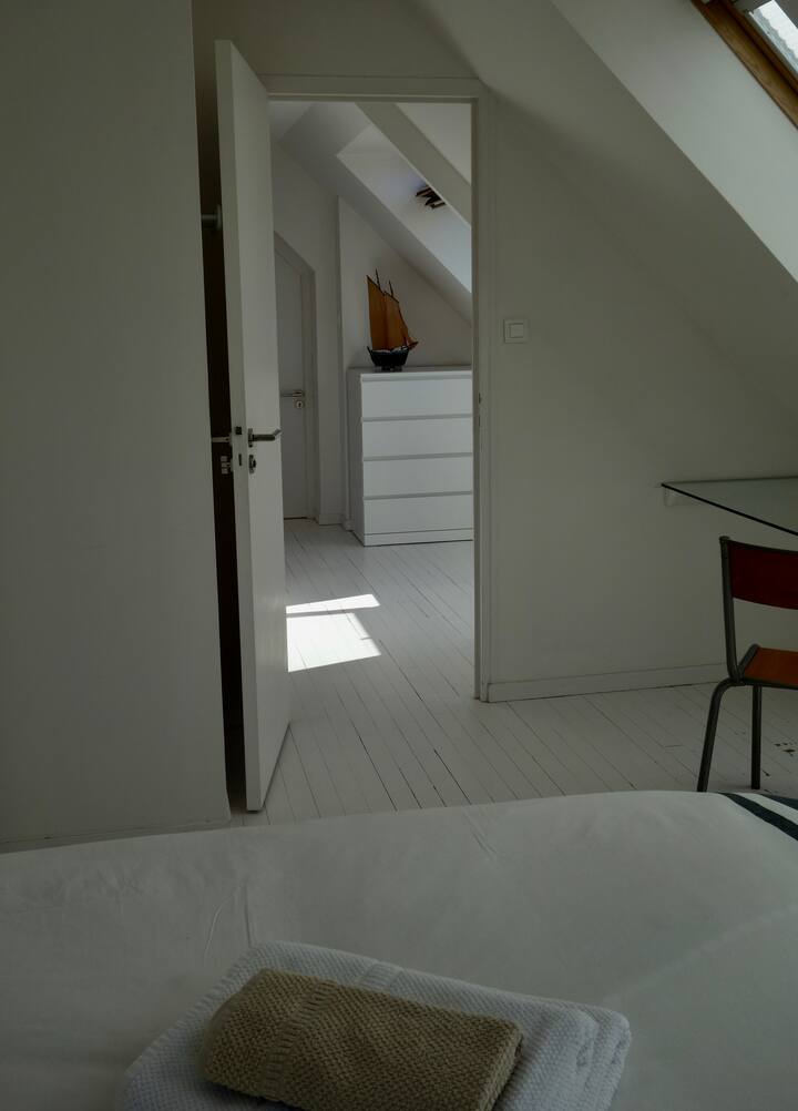 vista a nivel en el primer piso 