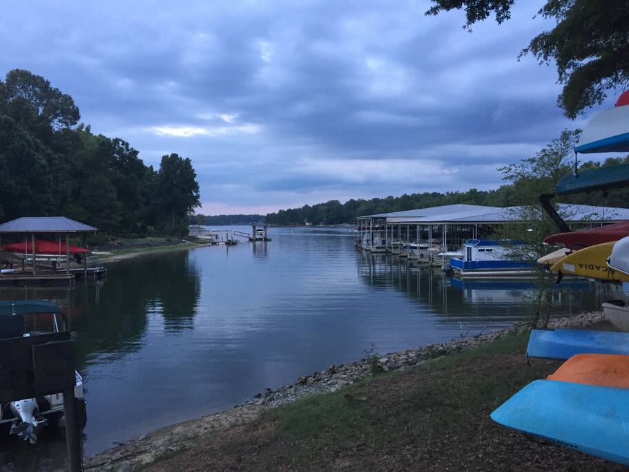 A scene of Lake Wylie just a few minutes away