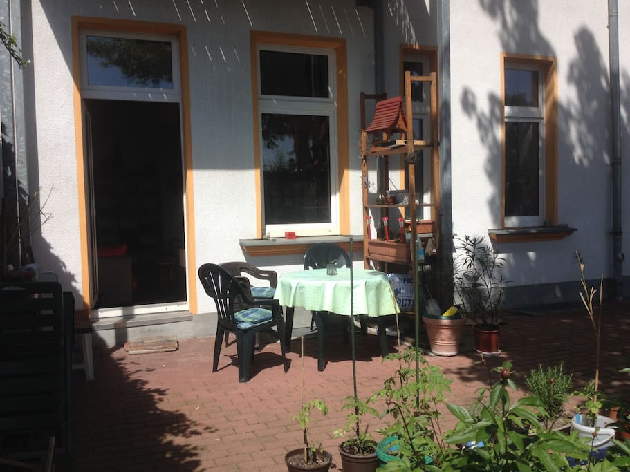 Terrace view.
