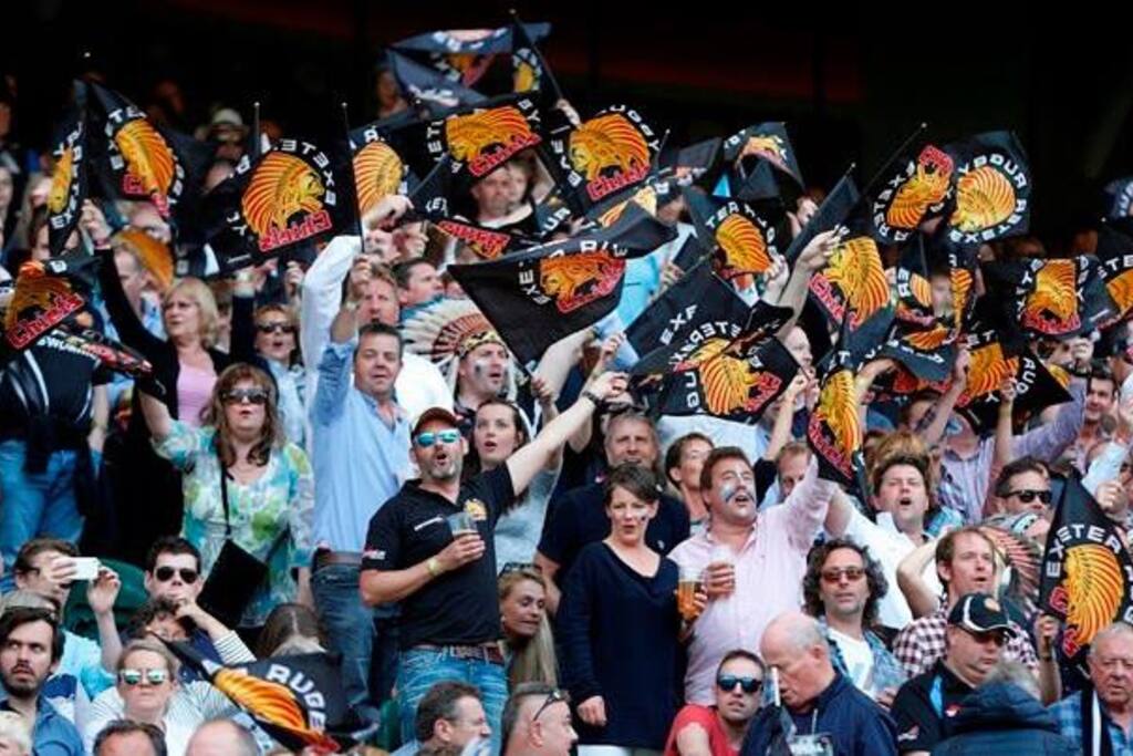 Awesome atmosphere at Sandy Park!
