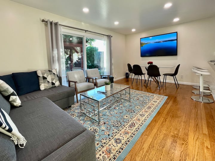 Cozy 3 Br 2 Bath House W/ Yard & Free Ev Charging - Santa Clara, CA