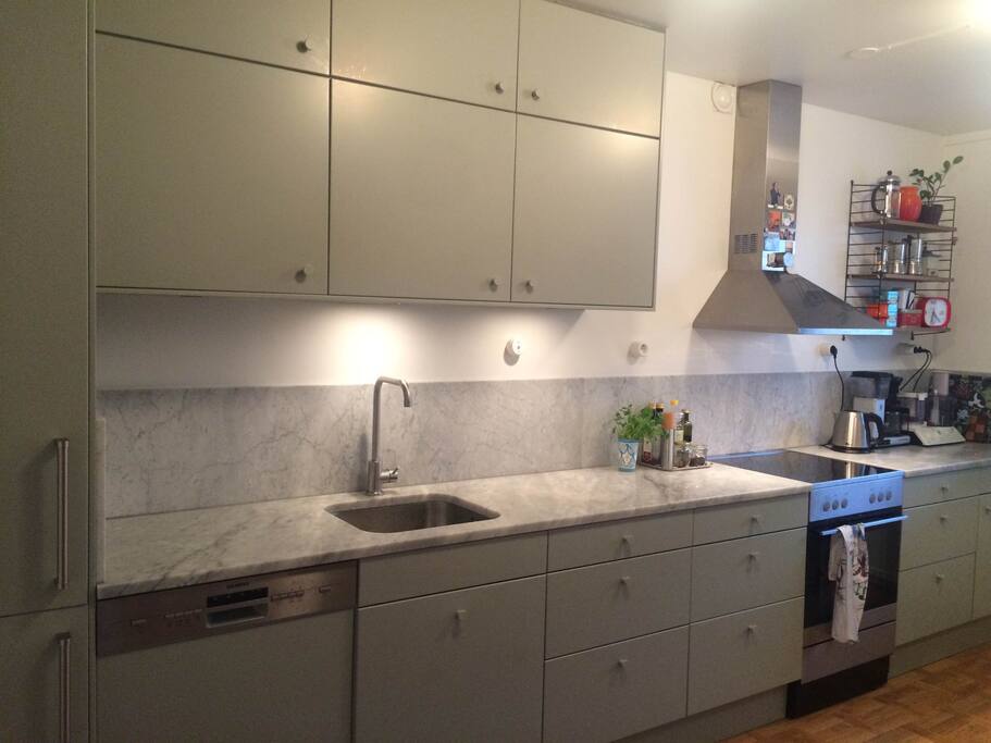 Large shared kitchen