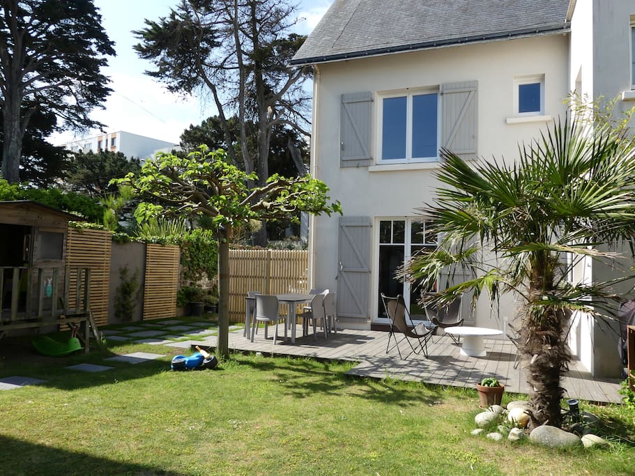 Petit coin tranquille à 50m de la plage