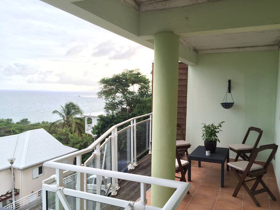 Terrasse avec une vue mer à 180°