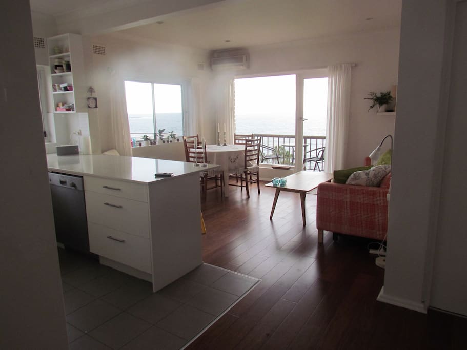Open plan living area