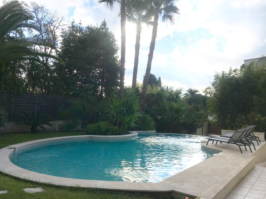 Private swimming pool