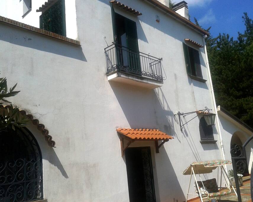 veduta della villa