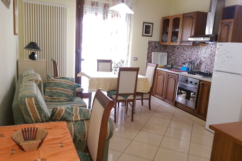 soggiorno cucina abitabile
