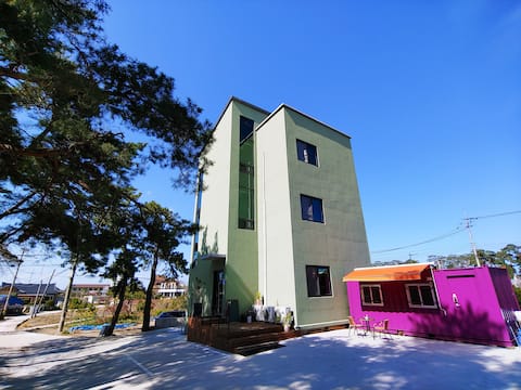 Chodang House 201♥ Walk to Gangmun Beach♥ Chodang Sundubu Village♥ New♥ open sales