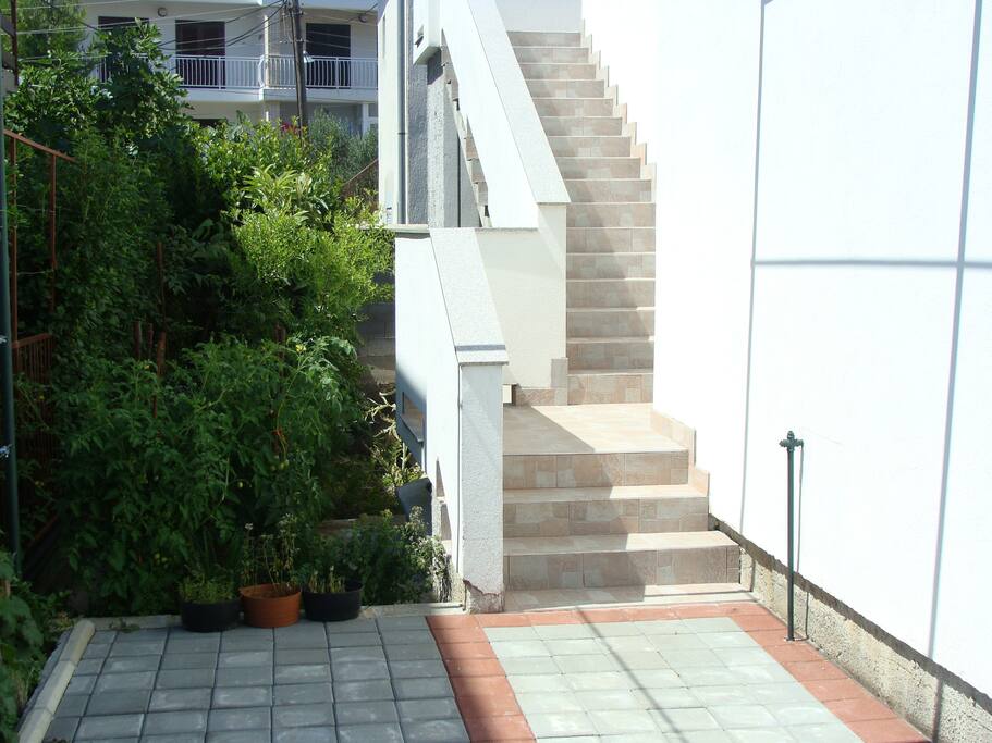 Your private entrance.