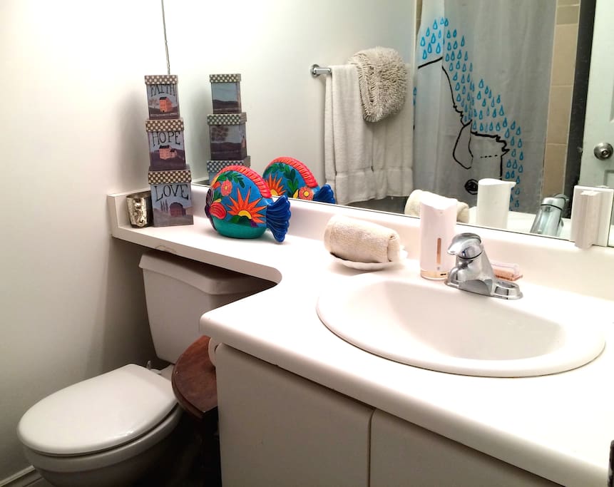 Guest Room with Private Shower and Toilet