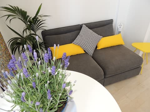Top Airbnb: Nice, central, bright and quiet! à Jean Médecin