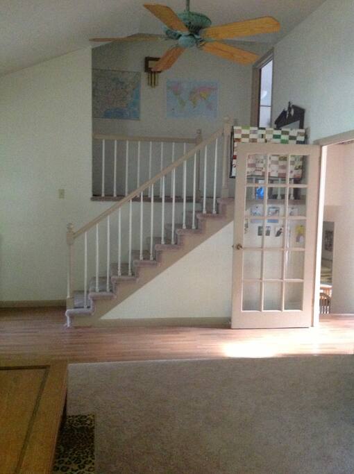 Hallway in living room