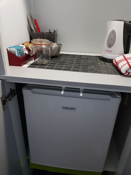 Small fridge for guests use