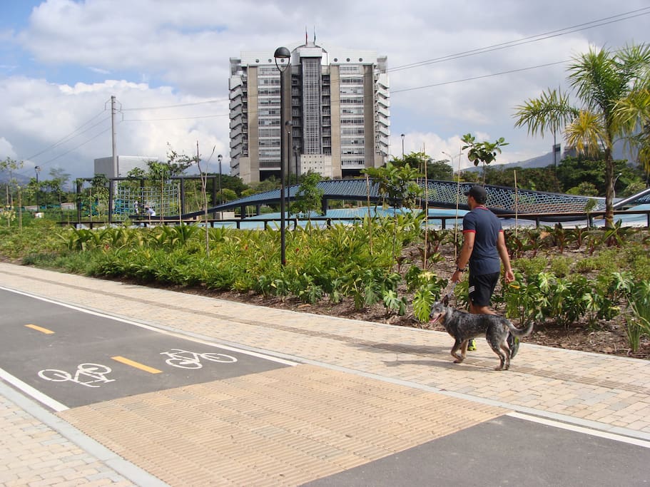 Go for a bike ride or take a walk surrounded by nature and delicious coffe shops.