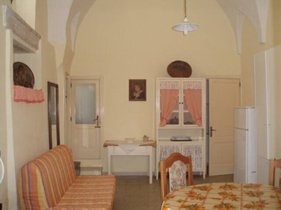 La sala d'ingresso è davvero confortevole
