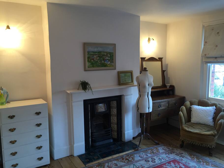 original victorian fireplace