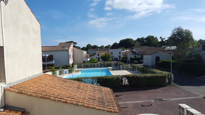 Appart 4/6 Personnes Balcon Terrasse + Piscine - Royan