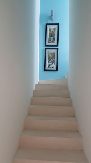 You have heard of The Stairway to Heaven. You may think you have arrived in this beautiful condo!